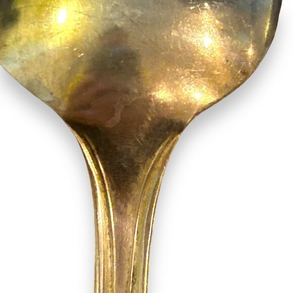 1847 Rogers Bros Ambassador Serving Spoons 8 1/4" Flatware Set of 3 - Picture 5 of 9